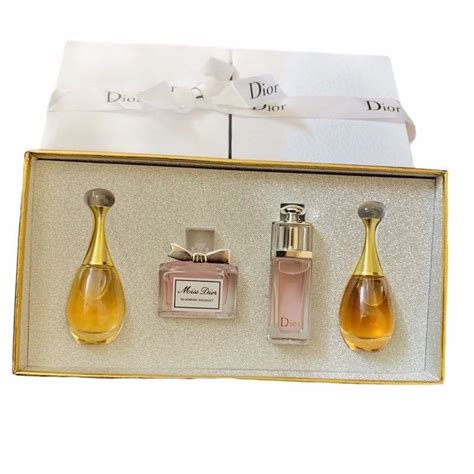 parfum dior miniature|christian Dior mini perfume set.